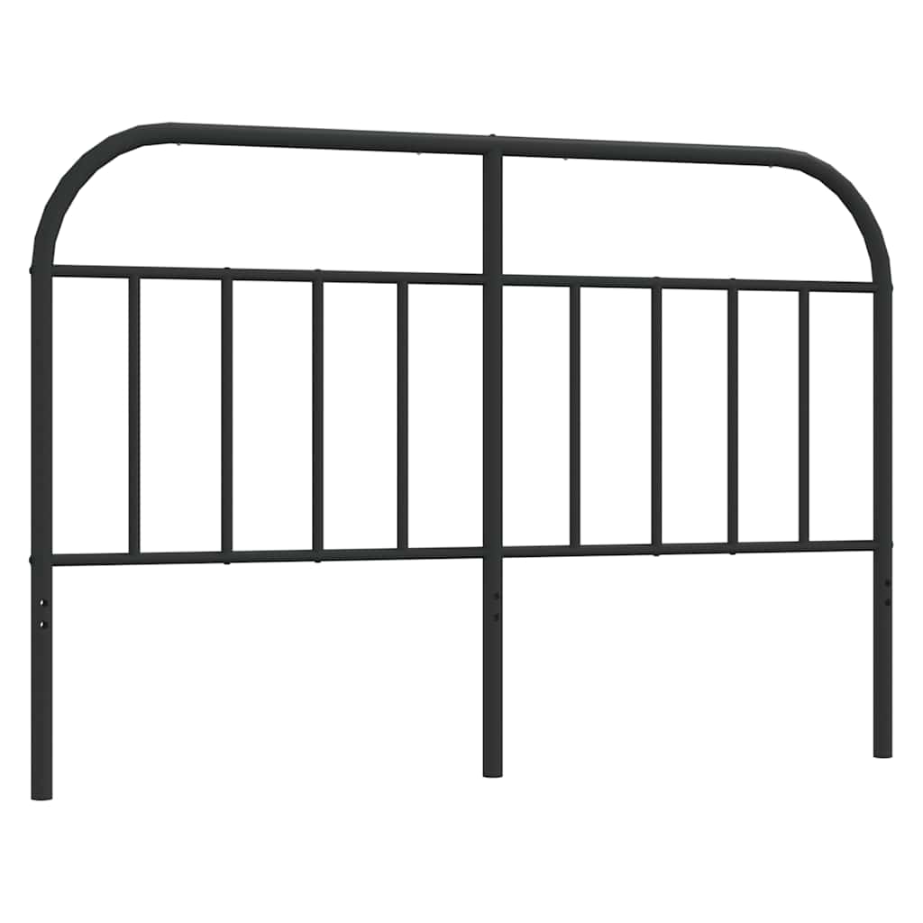 Ersatz-Kopfteil Metall Schwarz 75 cm