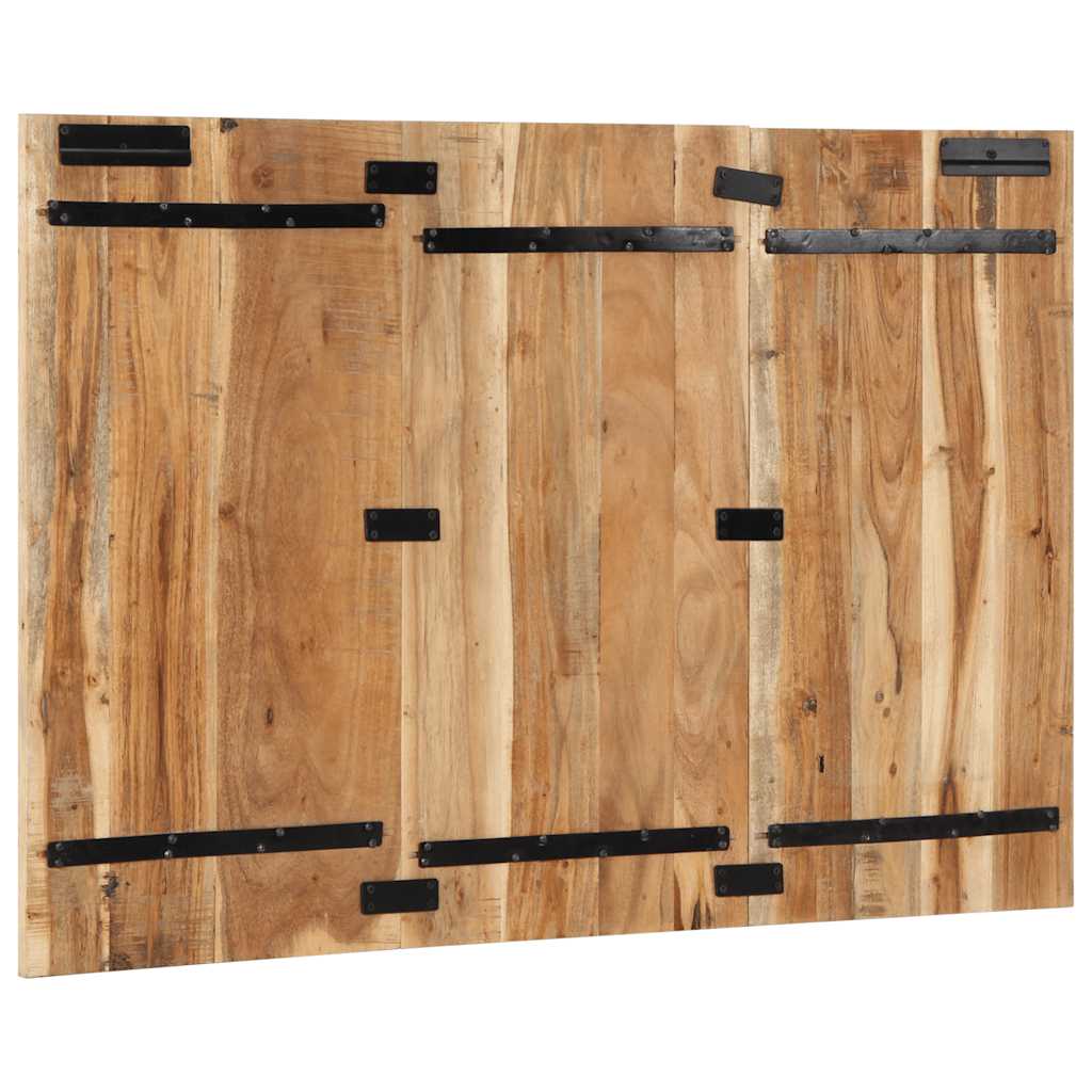 Kopfteil Mehrfarbig 160 cm Massivholz Altholz