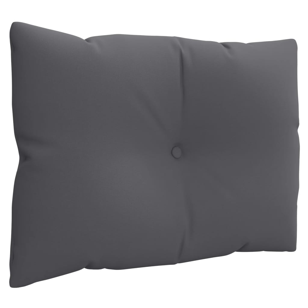 Palettenkissen 3-tlg. Taupe Stoff