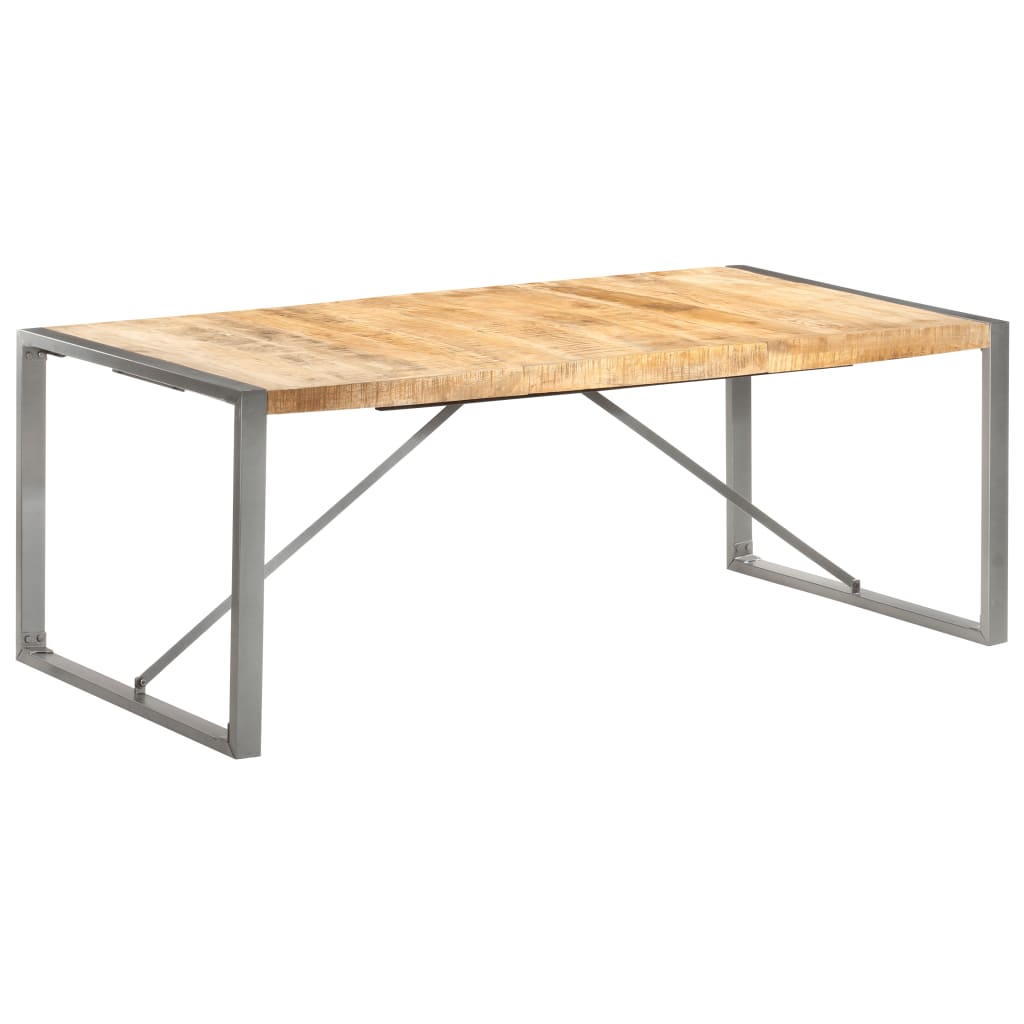 Esstisch 220x100x75 cm Massivholz Akazie