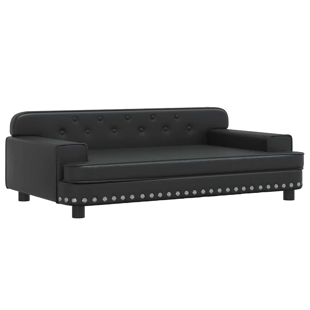 Hundebett Rosa 90x53x30 cm Samt