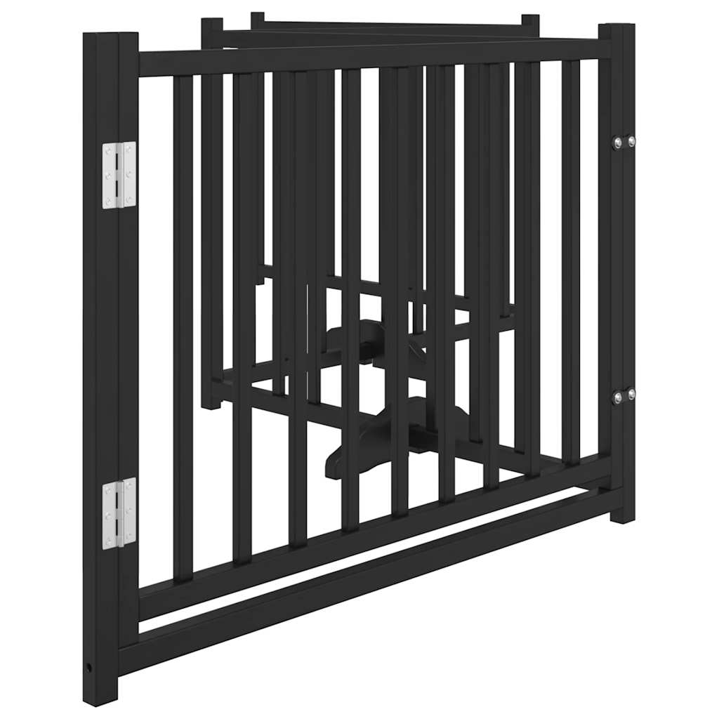 3-tlg. Hundetor Faltbar 150 cm Massivholz Tanne
