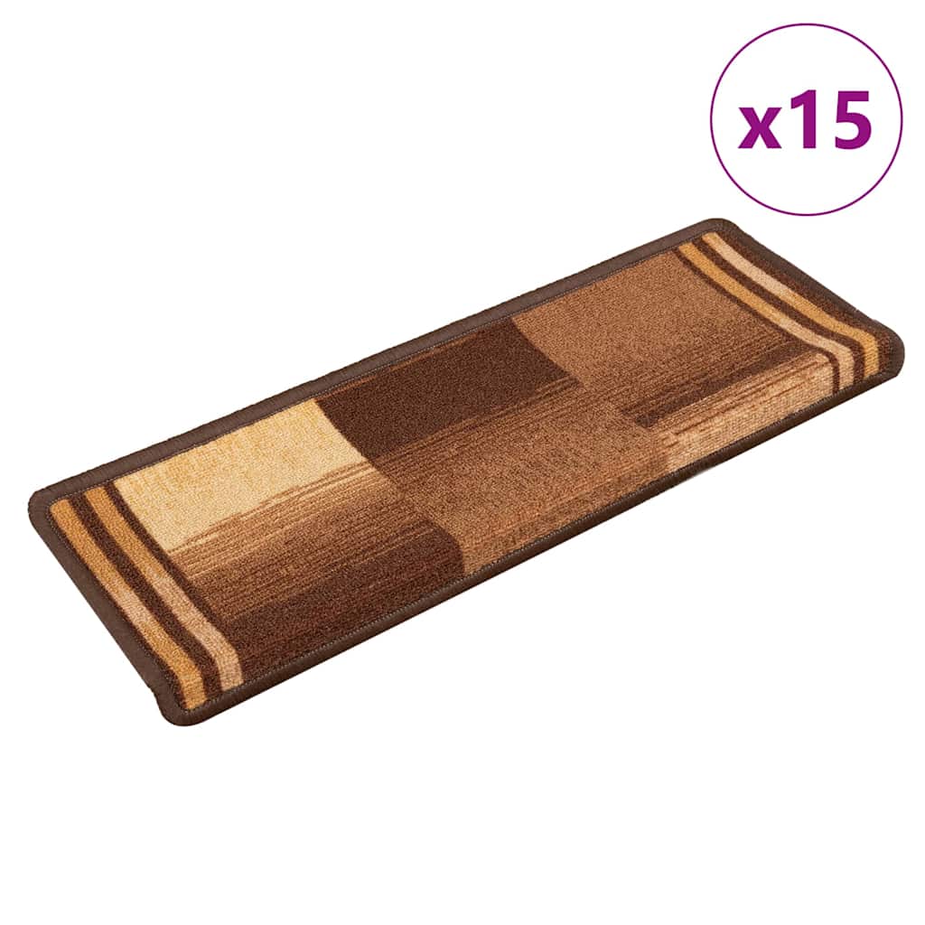 Stufenmatten Selbstklebend 5 Stk. 65x21x4 cm Rot