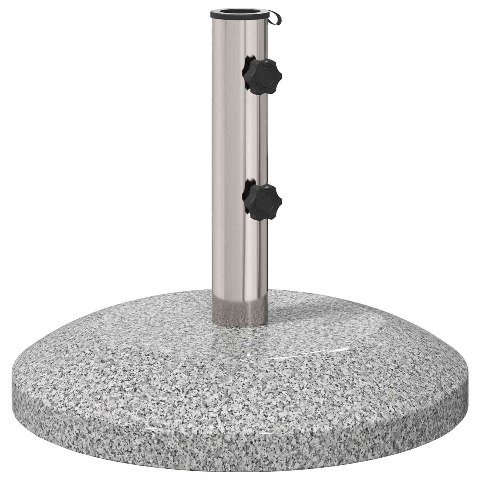 Parasolbasis für 40-50 mm Pole 26.75 kg Schwarz