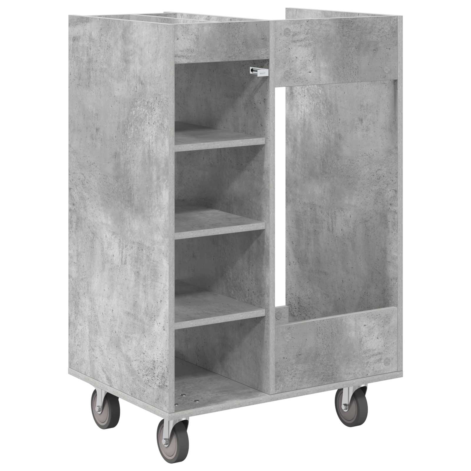 Golf Schrank Mit Rad Uni Weiß 65 x 45 x 98 cm