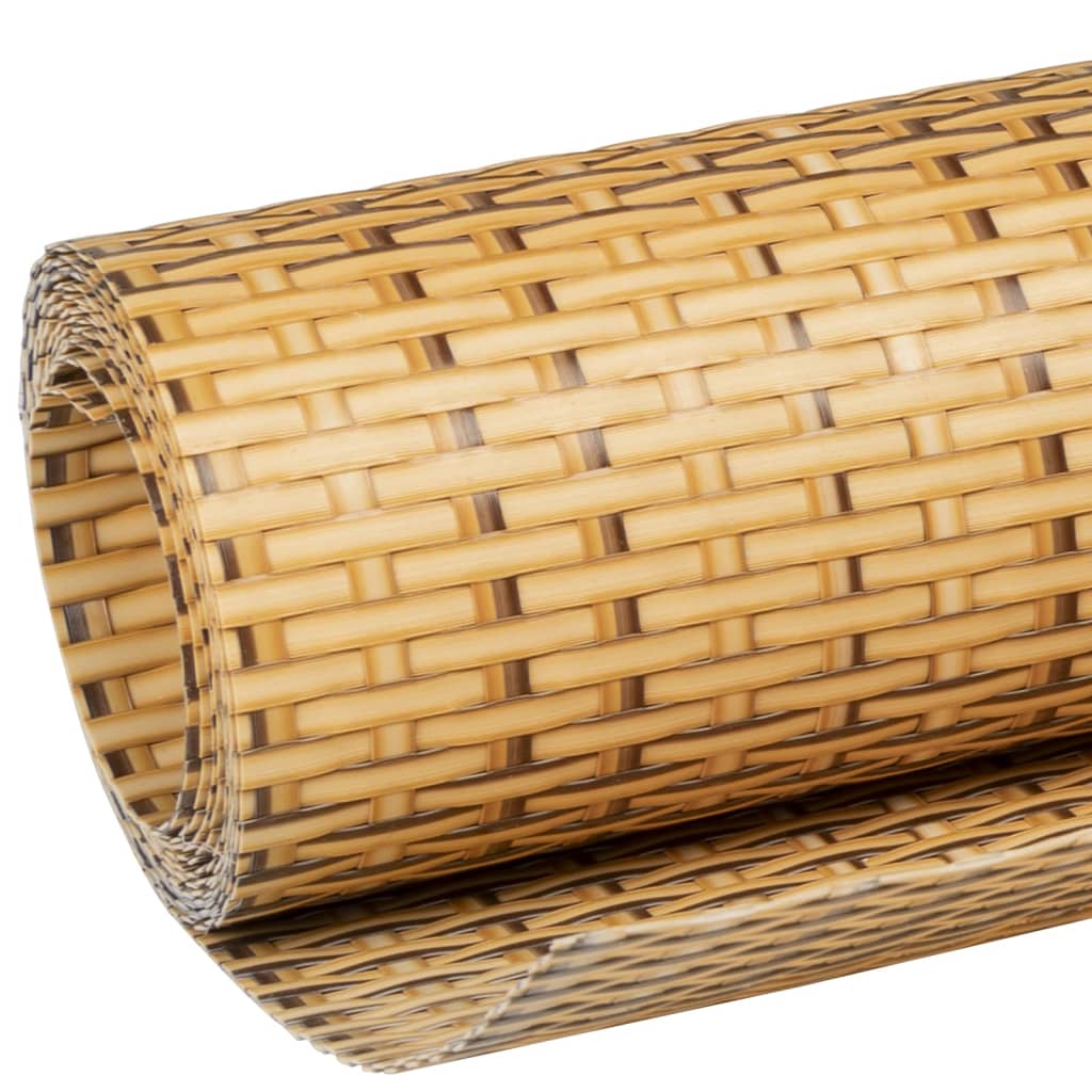 Balkon-Sichtschutz Anthrazit 300x90 cm Poly Rattan