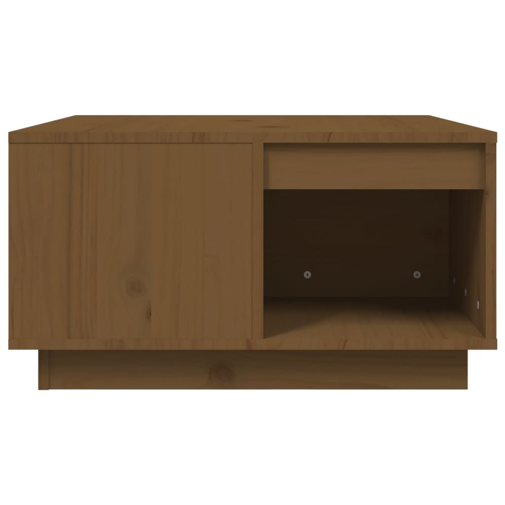 Couchtisch 100x101x40,5 cm Massivholz Kiefer