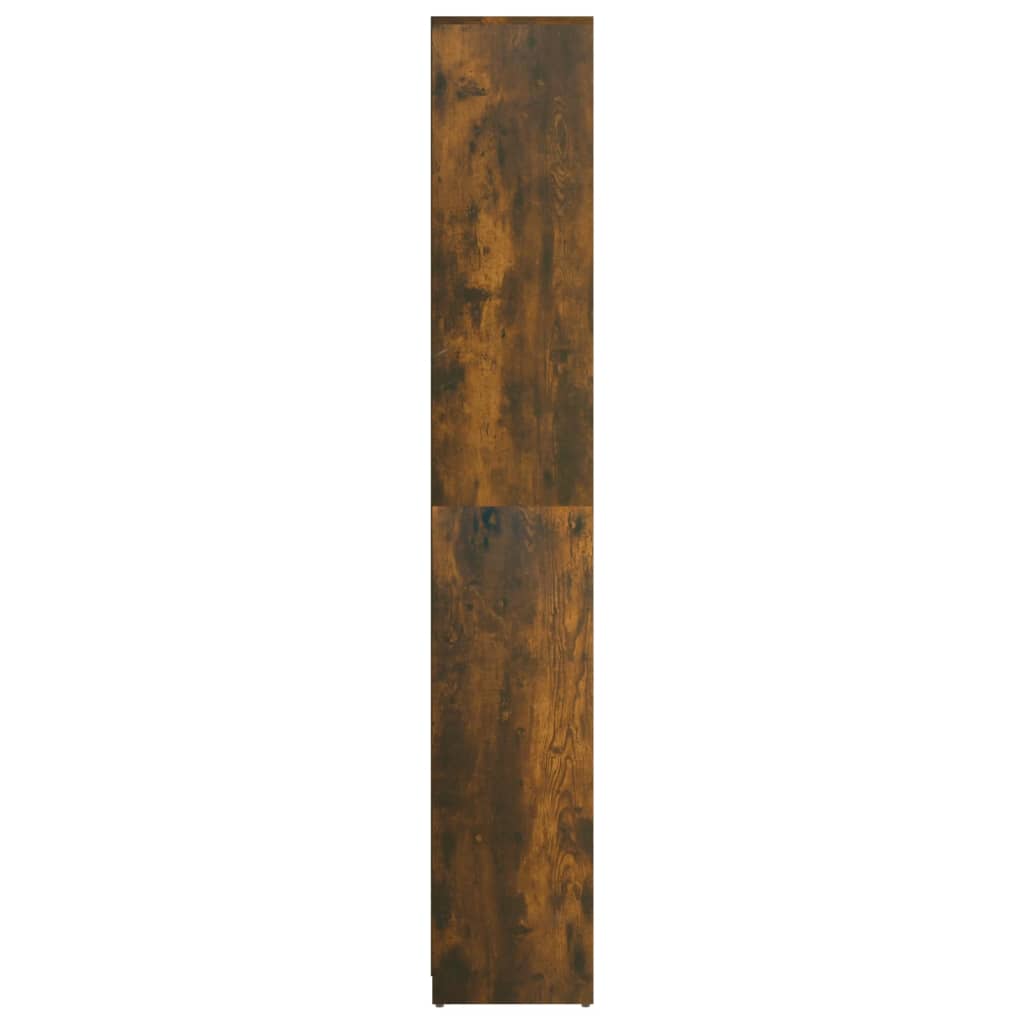 Badezimmerschrank Weiß 30x30x183,5 cm Holzwerkstoff