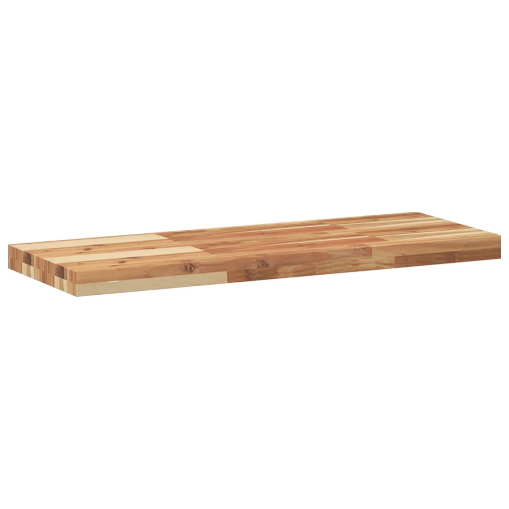 Tischplatte 40x20x2 cm Rechteckig Massivholz Akazie