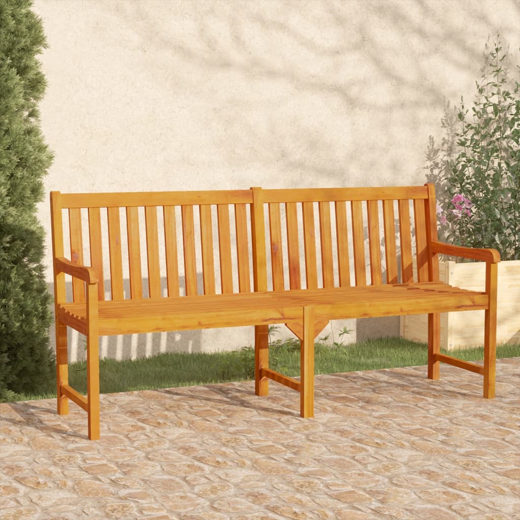 Bank Outdoor Natur 110 x 56 x 90 cm Massivholz Akazie