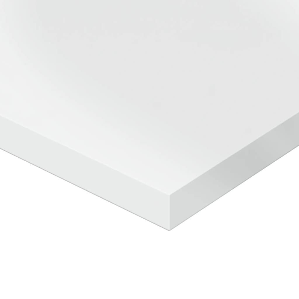 Bücherregal-Bretter 4 Stk. Weiß 40x10x1,5 cm Holzwerkstoff