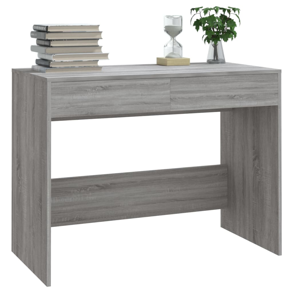Schreibtisch Weiß 101x50x76,5 cm Holzwerkstoff