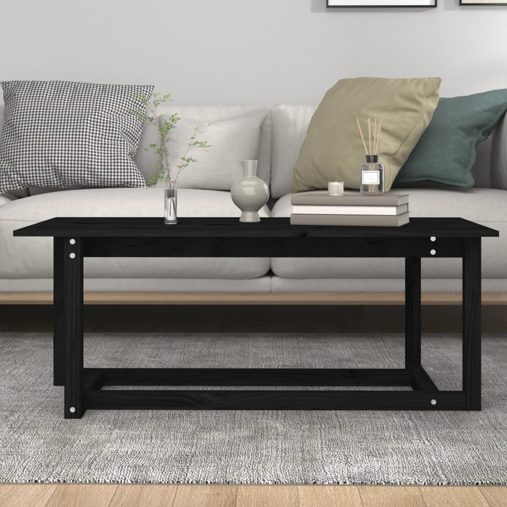 Couchtisch 110x55x45 cm Massivholz Kiefer