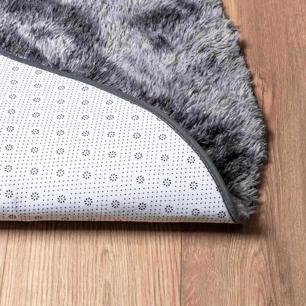 Teppich Shaggy Hochflor NAVARRA Beige 60x100 cm Polyester