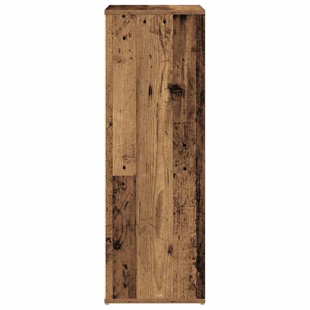 Schuhregal Weiß 54x34x100,5 cm Holzwerkstoff