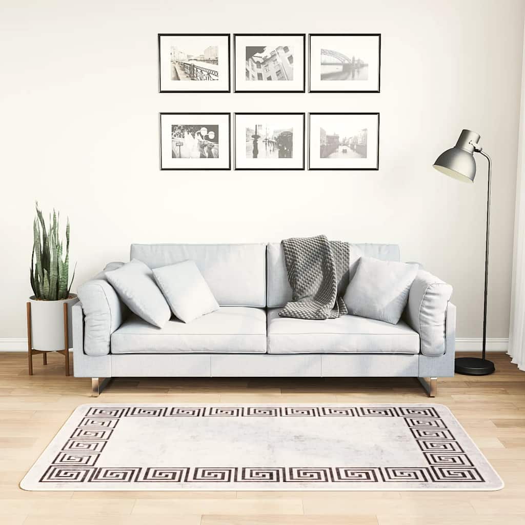 Teppich Waschbar Mehrfarbig 160x230 cm