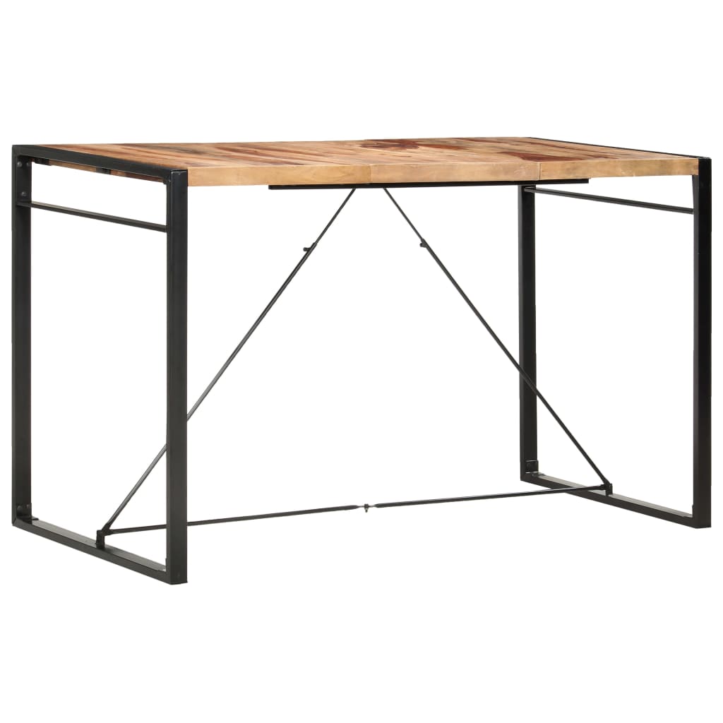 Bartisch 110 x 60 x 110 cm Massivholz Mango