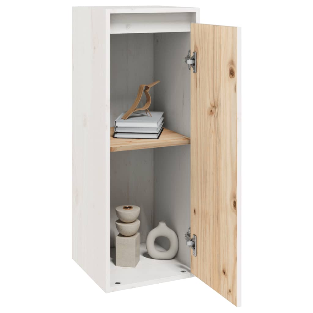 Wandschrank 30x30x80 cm Massivholz Kiefer