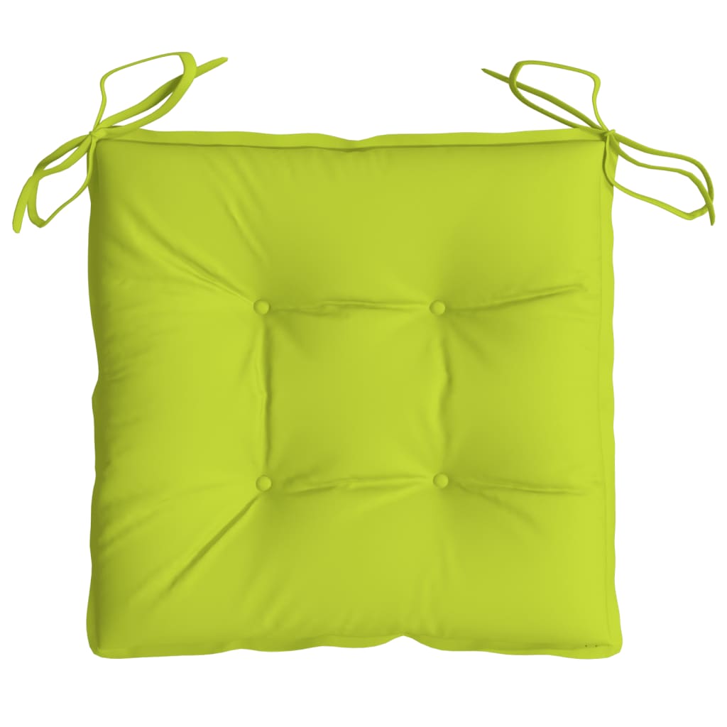 Stuhlkissen 4 Stk. Hellblau 40x40x7 cm Oxford-Gewebe
