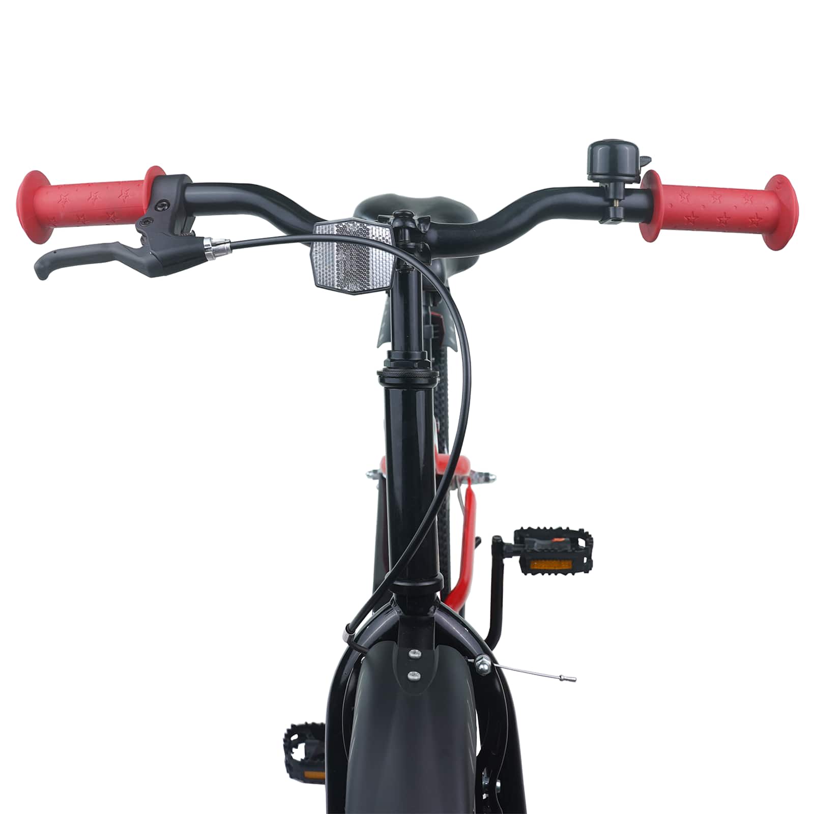 Kinderfahrrad 16 Zoll für 4-6 Jahre alt Grün Schwarz