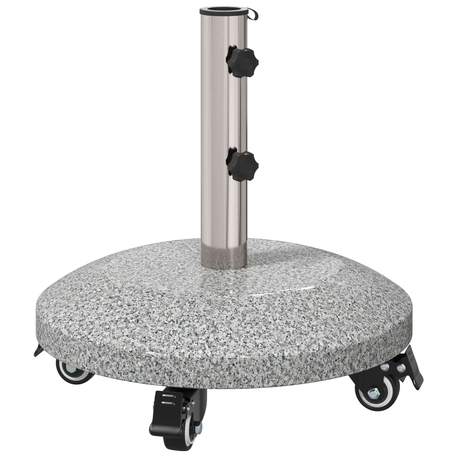 Parasolbasis für 40-50 mm Pole 26.75 kg Schwarz