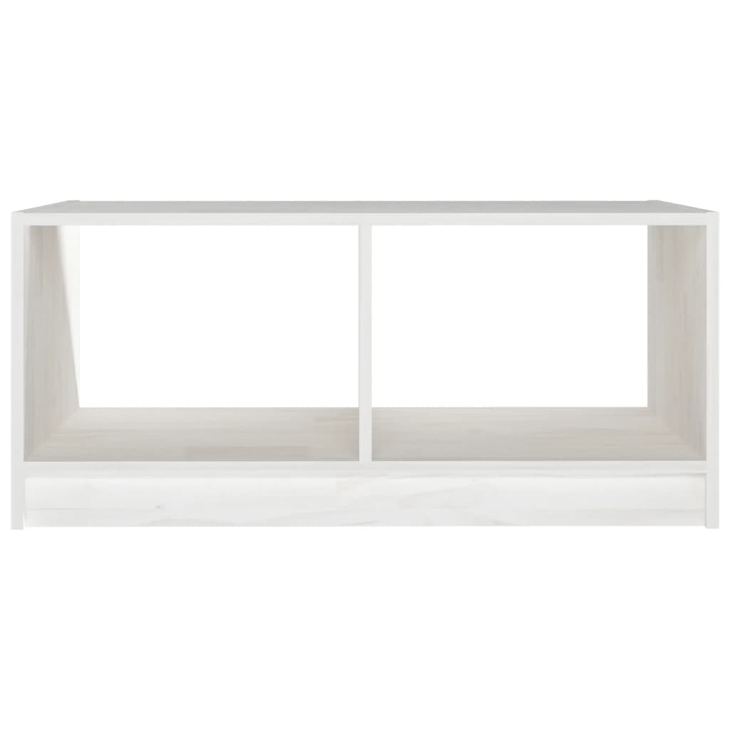 Couchtisch 75x50x33,5 cm Massivholz Kiefer