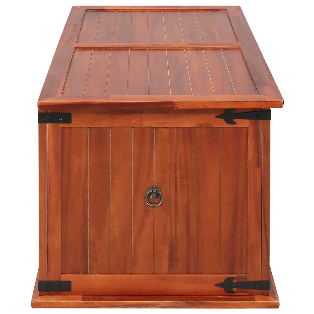 Aufbewahrungstruhe 60 x 25 x 22 cm Akazien-Massivholz