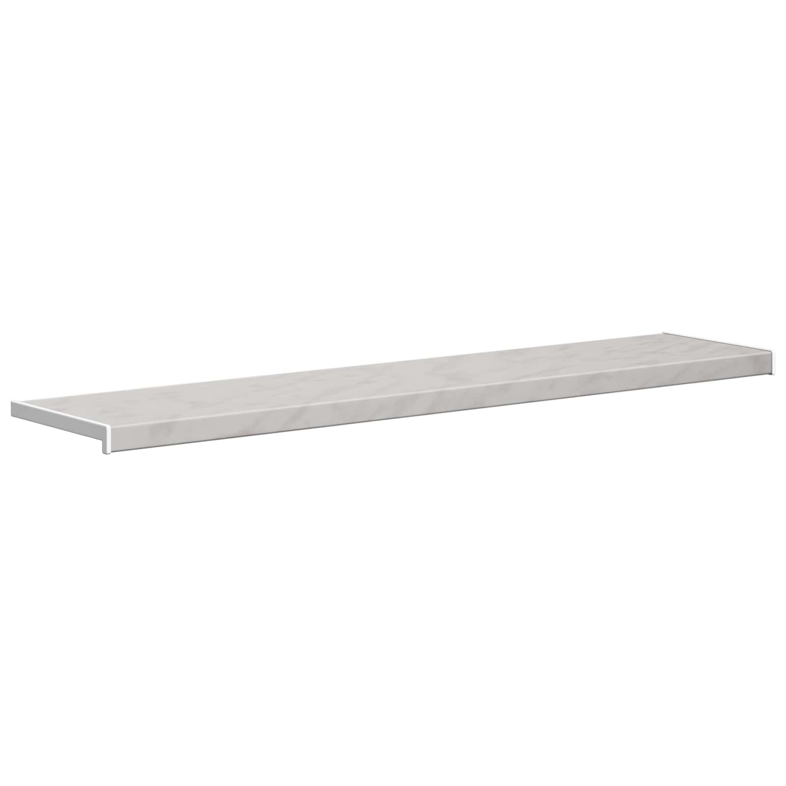 Fensterbank Weiß 60 x 10 x 4,5 cm PVC