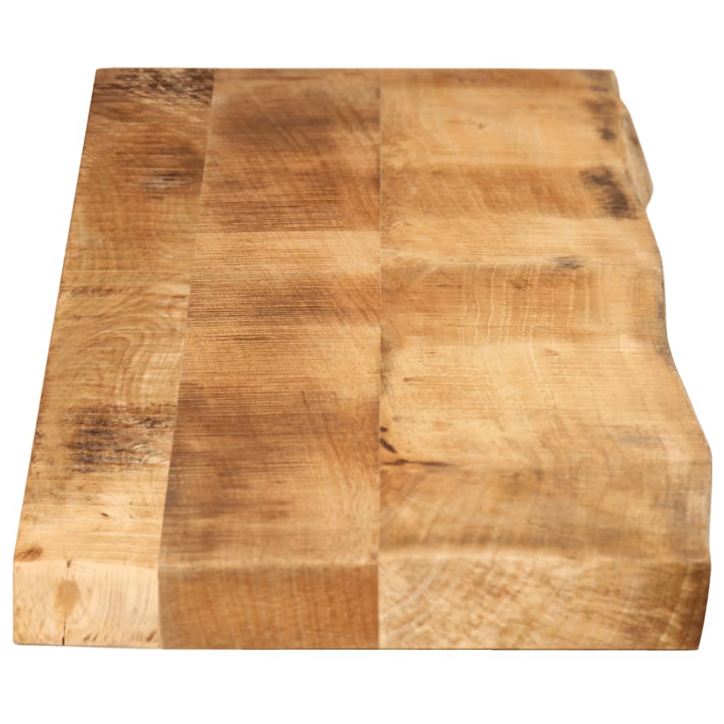 Wandregal 40x20x2,5 cm Rechteckig Massivholz Akazie Baumkante