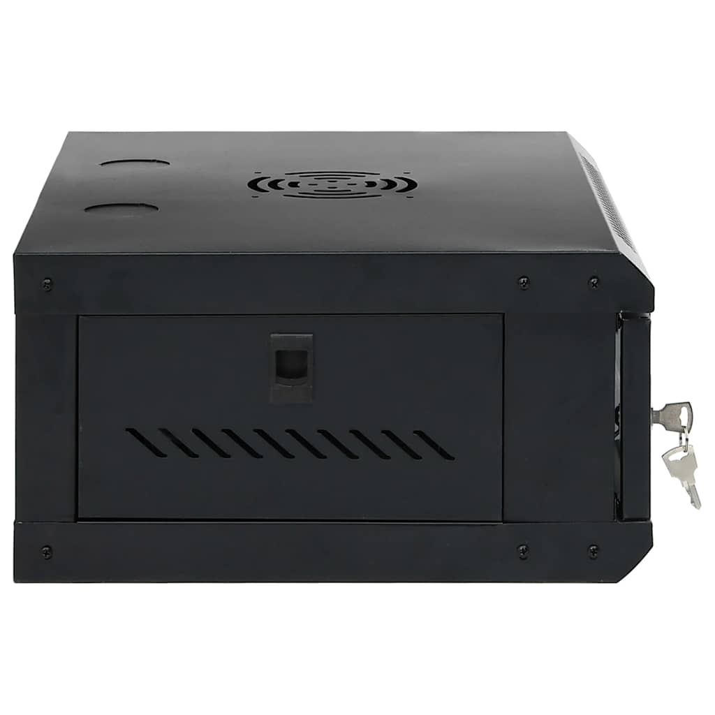 Netzwerkschrank mit Speicher Grau 60 x 45 x 28 cm Stahl