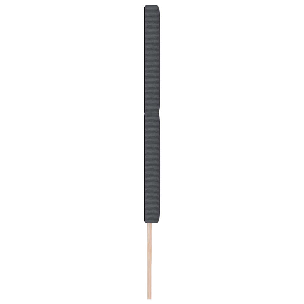Kopfteil Hellgrau 80 cm Cordstoff