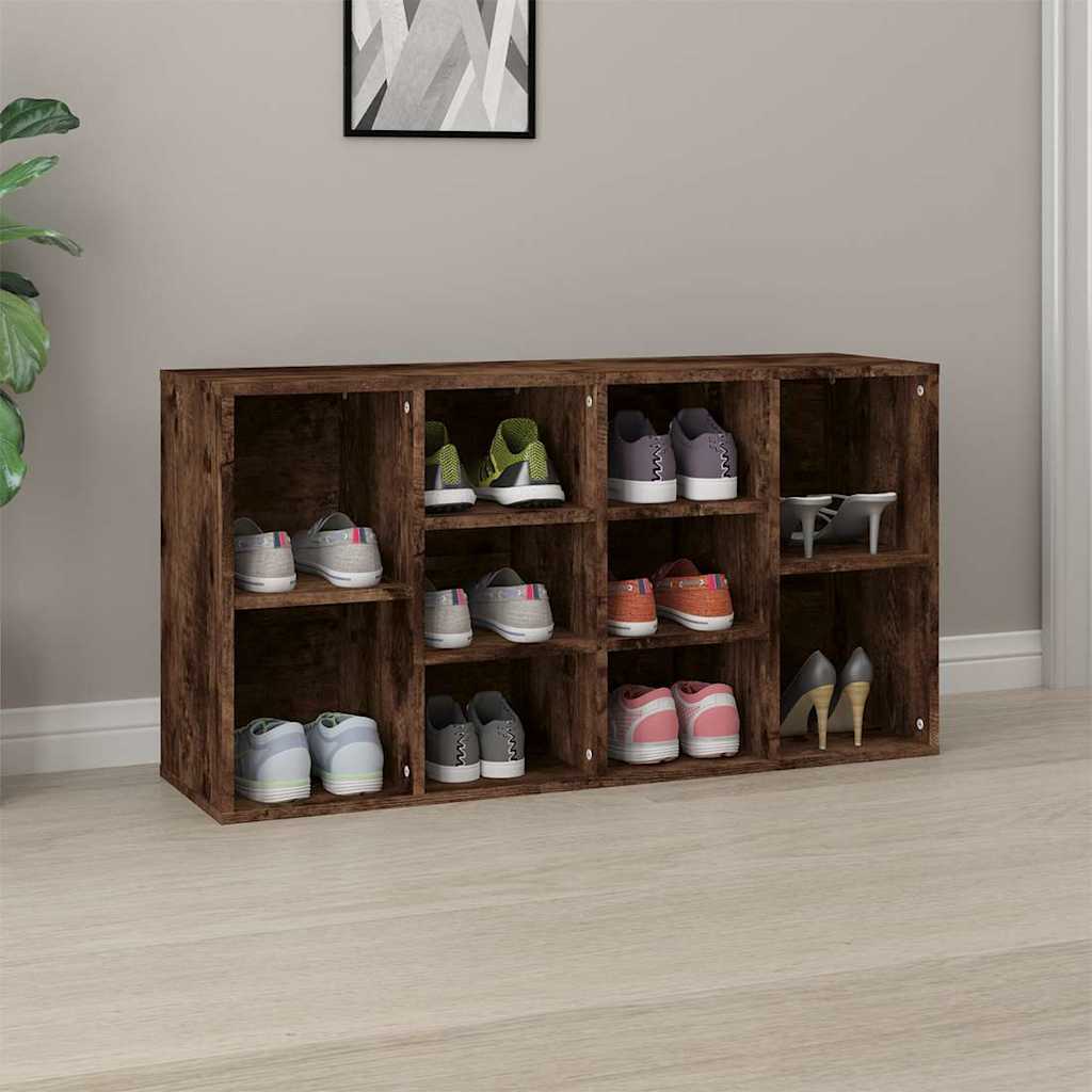 Schuhbank Weiß 103x30x55 cm Holzwerkstoff
