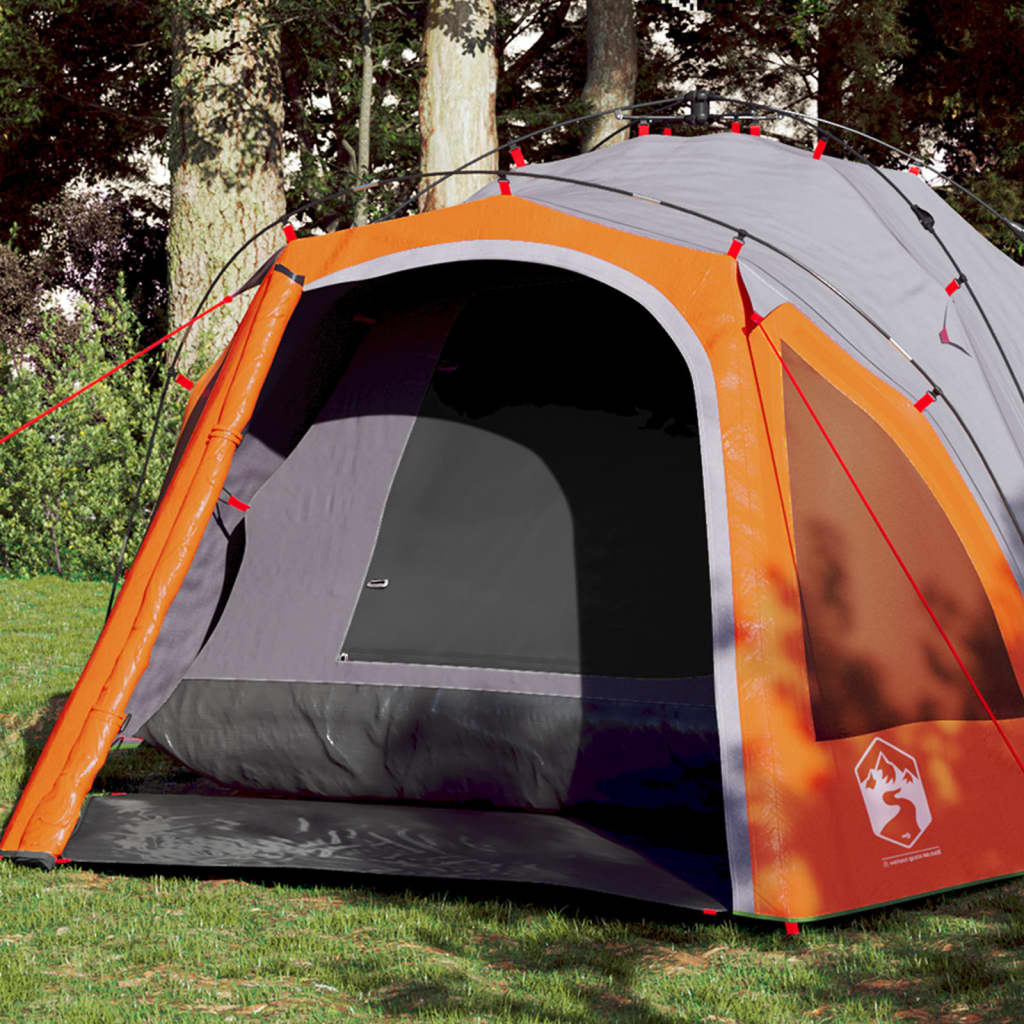 Kuppel-Campingzelt 3 Personen Grün Quick Release