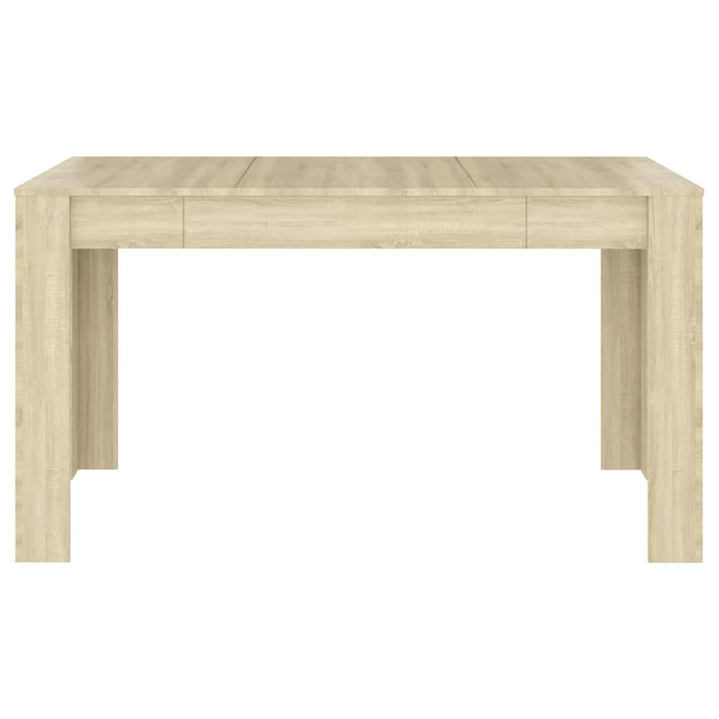 Esstisch Weiß 140x74,5x76 cm Holzwerkstoff
