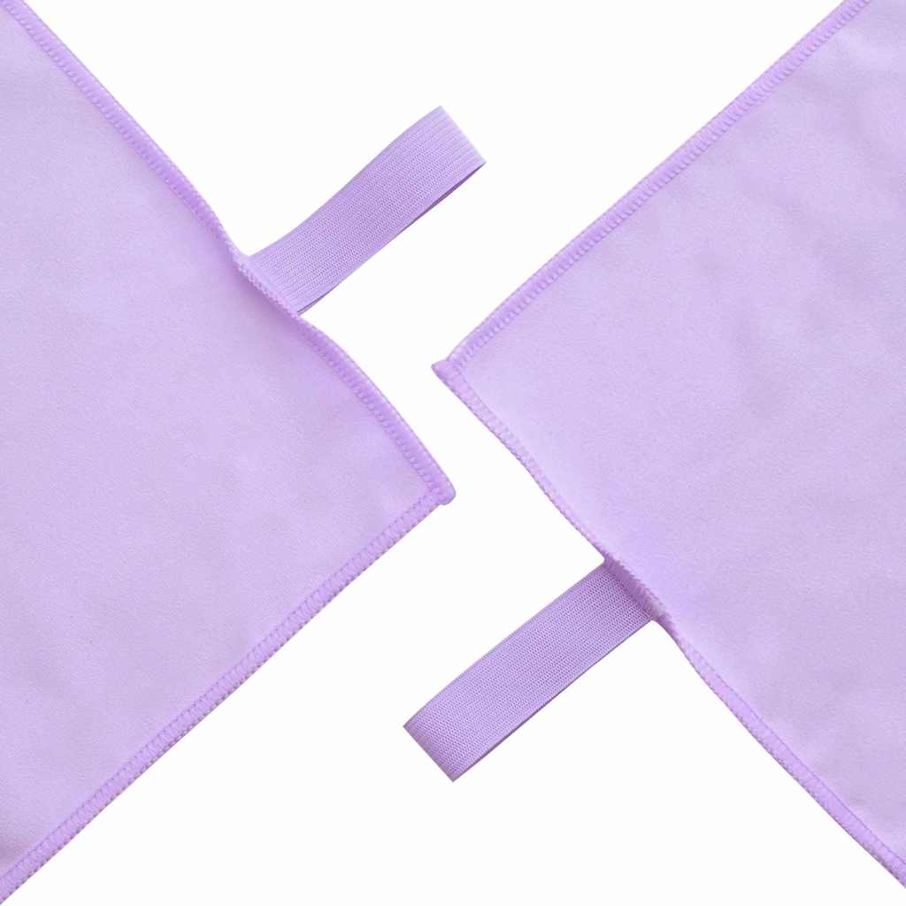 Sporthandtuch Set 2 pcs Dunkelgrau Stoff