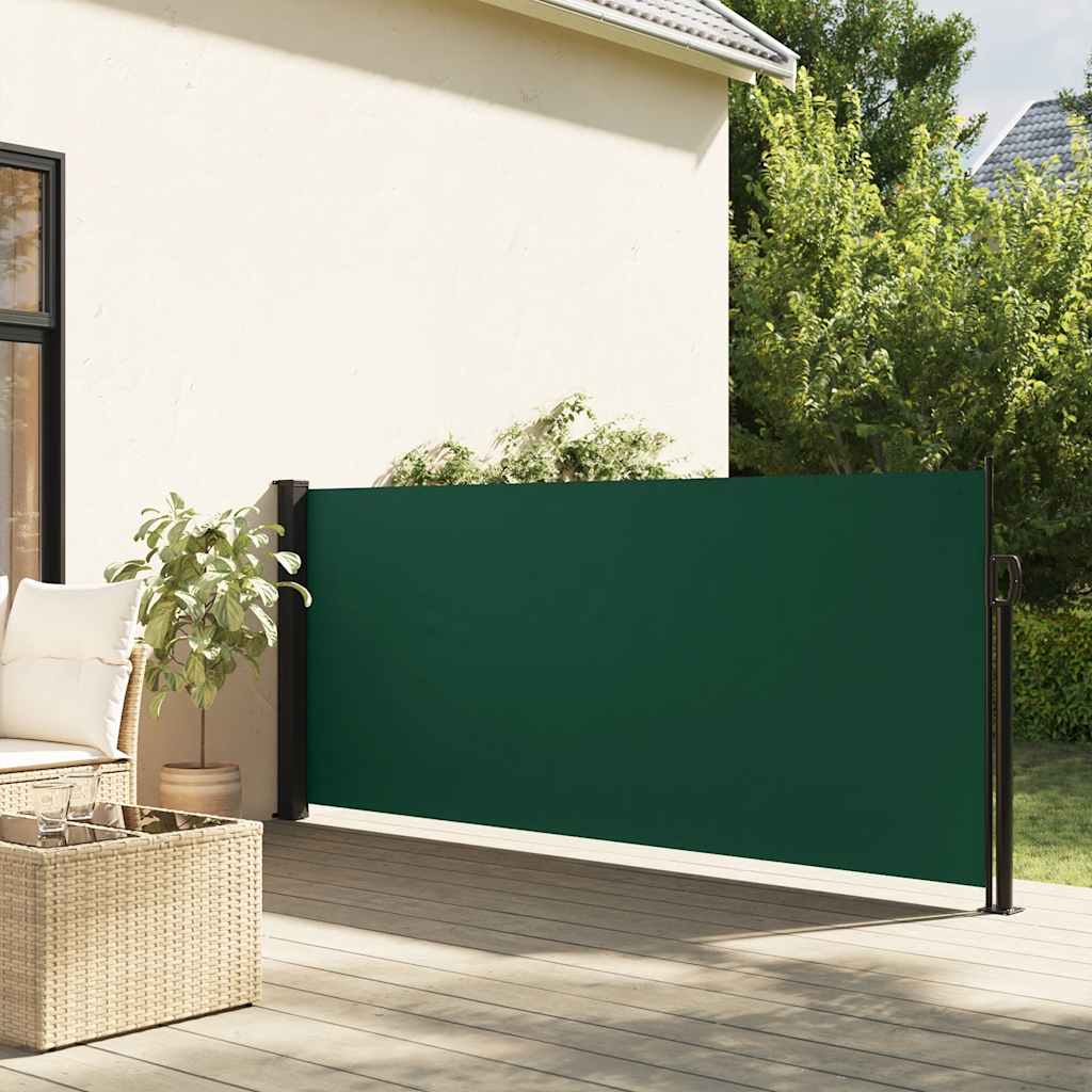 Seitenmarkise Ausziehbar Schwarz 100x300 cm
