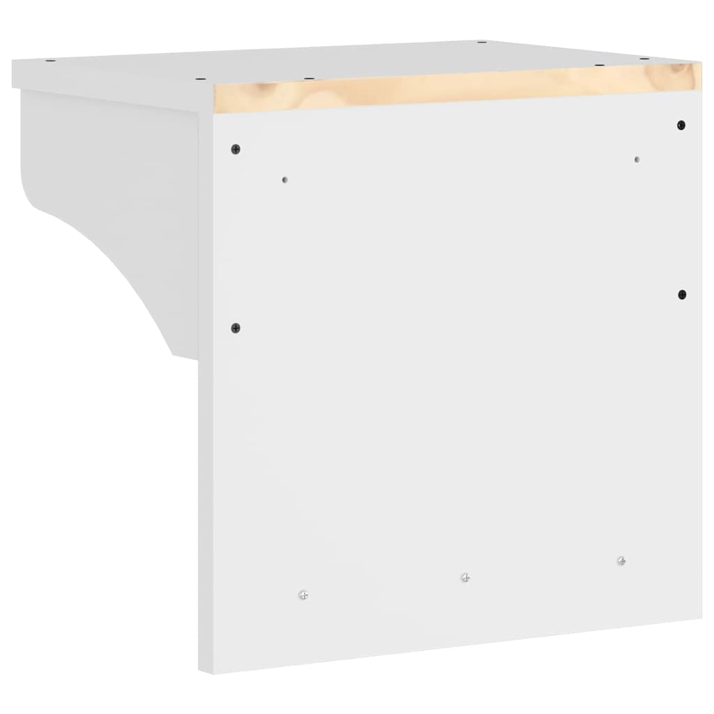Wandgarderobe SANDNES 43x30x42 cm Massivholz Kiefer