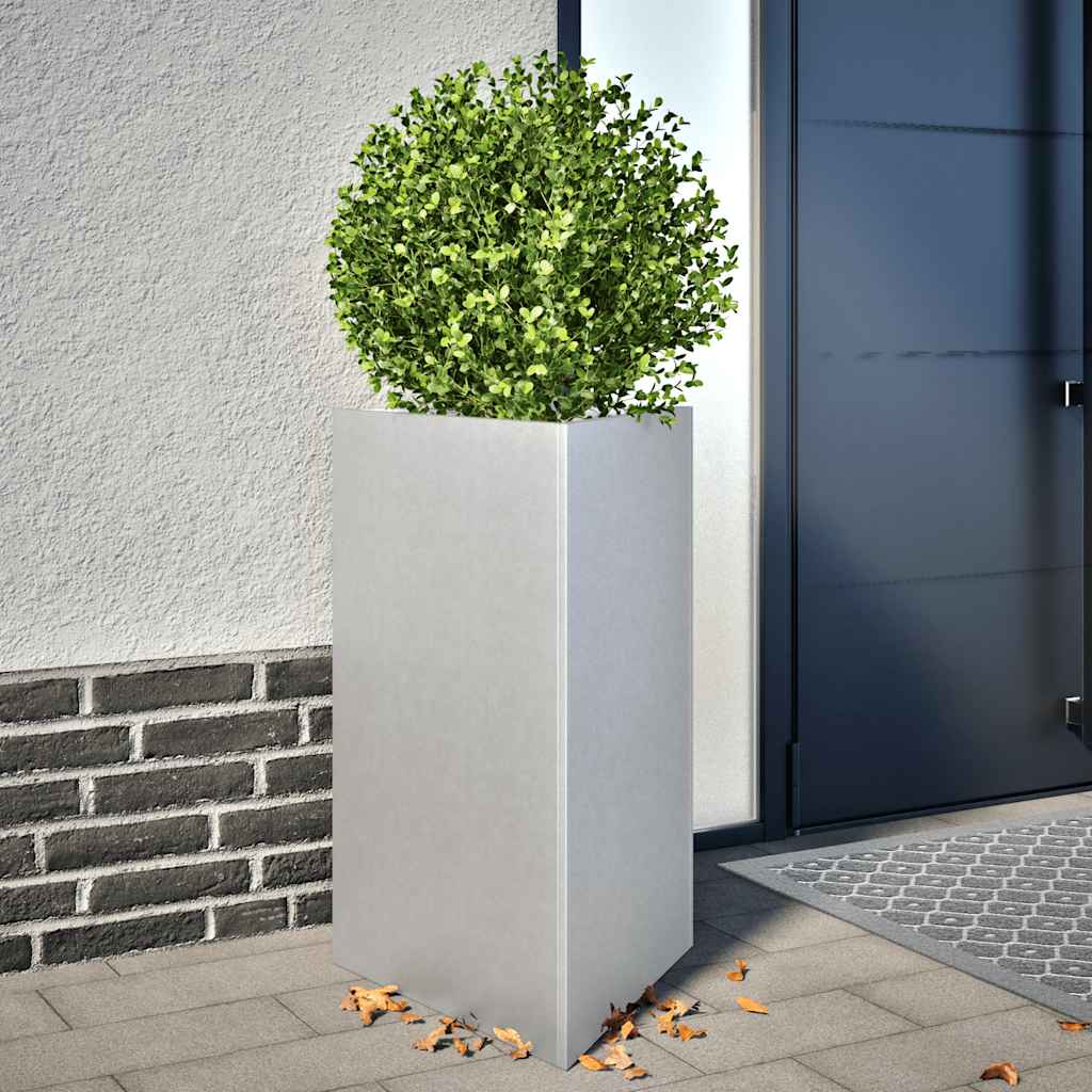 Pflanzkübel 30x26x75 cm Cortenstahl