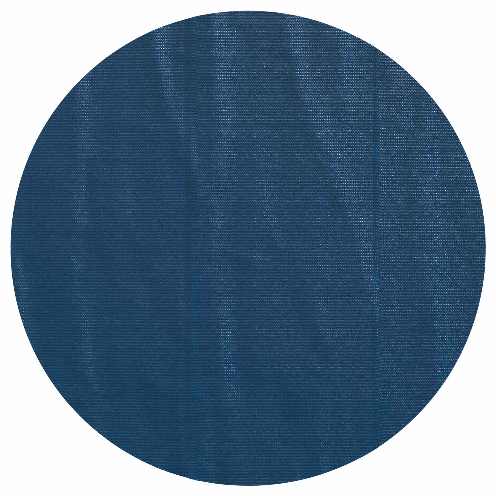 Solar Poolabdeckung Hochwertig Ø 210 cm 200 μm Rund PE Schwarz