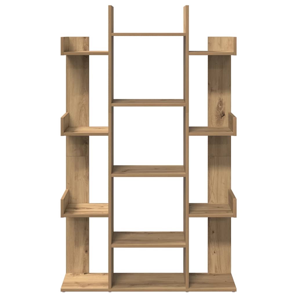 Bücherregal Weiß 86x25,5x140 cm Holzwerkstoff
