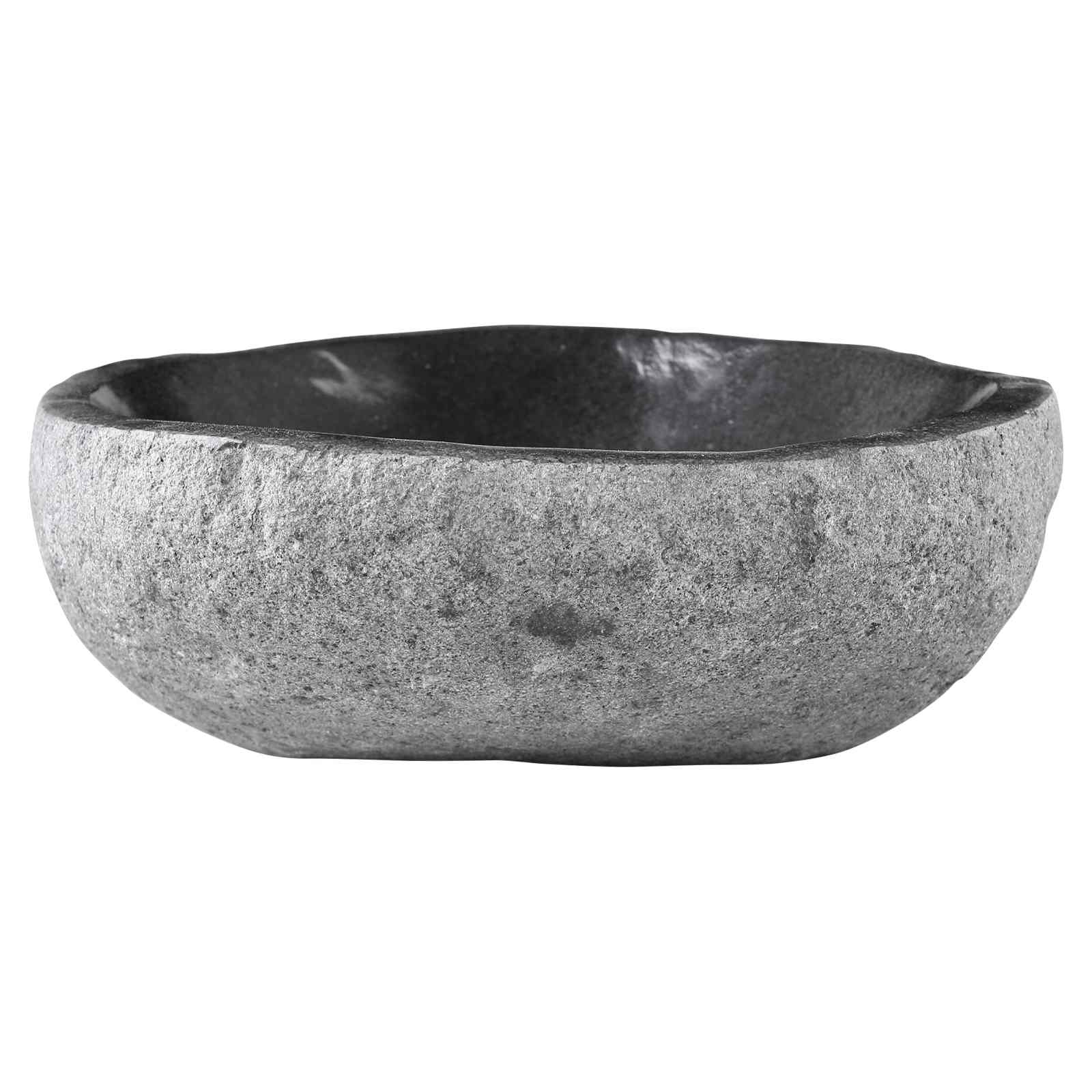 Waschbecken Flussstein Oval (37-46)x(29-36) cm