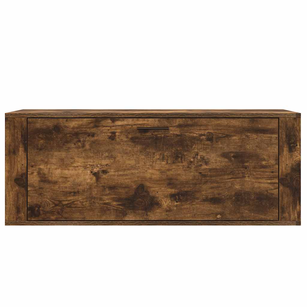 Wand-Schuhschrank Weiß 100x35x38 cm Holzwerkstoff