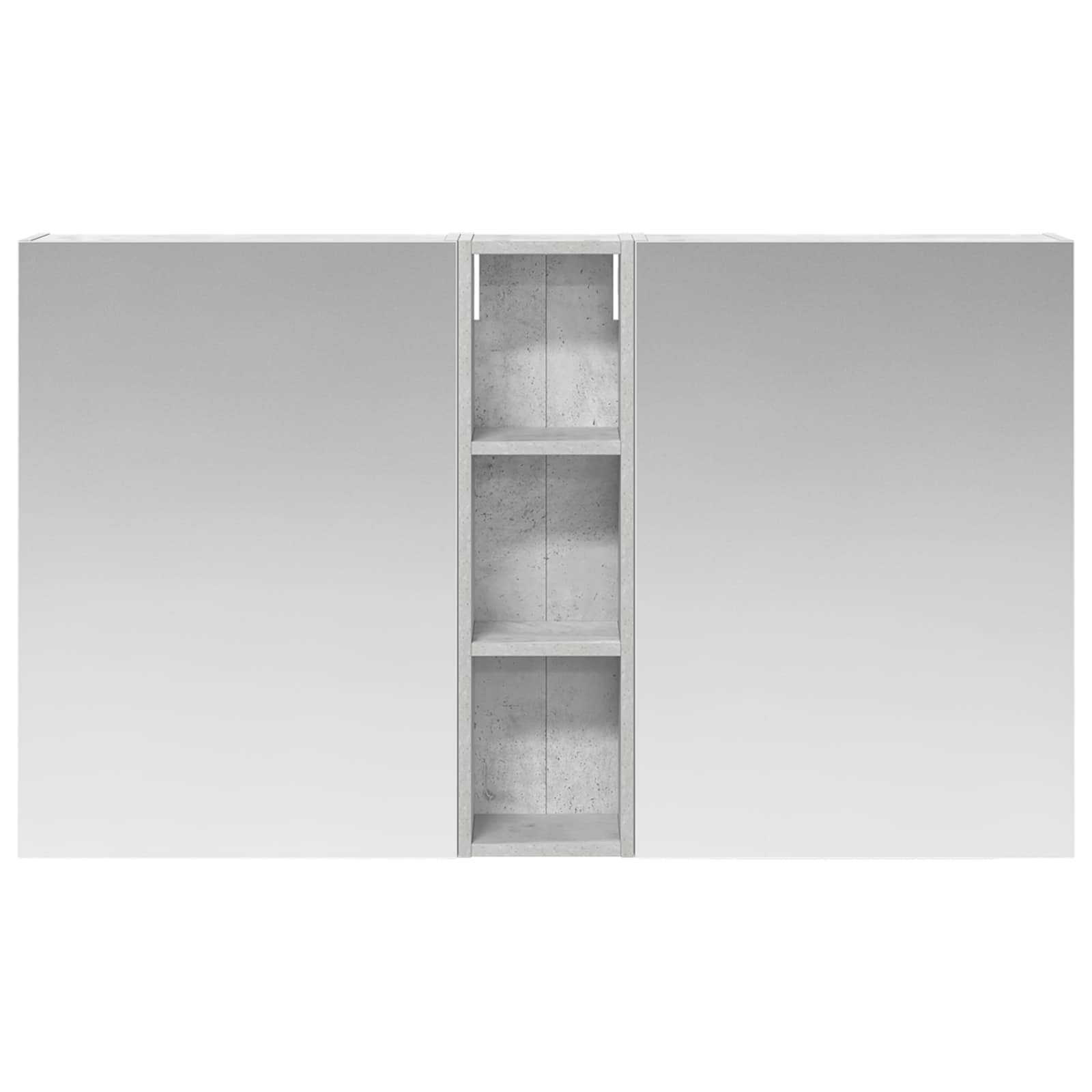 Badezimmerschrank-Set 3 pcs 80 x 10,5 x 50 cm Holzwerkstoff