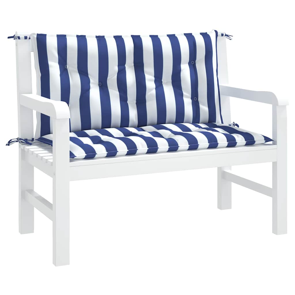 Gartenbank-Auflage Anthrazit 100x(50+50)x7 cm Oxford-Gewebe