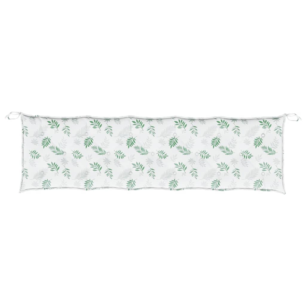 Gartenbank-Auflage Anthrazit 100x(50+50)x7 cm Oxford-Gewebe