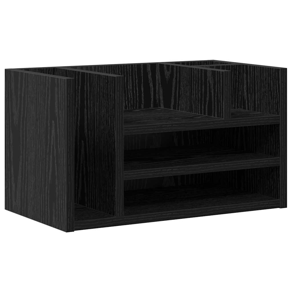 Schreibtisch-Organizer Weiß 44,5x24x25 cm Holzwerkstoff