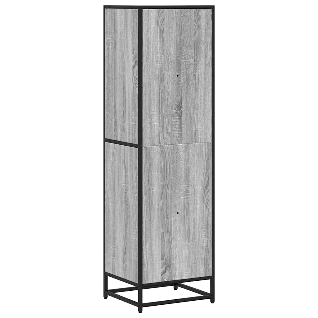 Bücherregal Schwarz 60x35x139 cm Holzwerkstoff