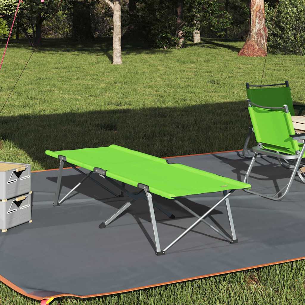 Klapp Schlafbett fürs Camping Blau 194 x 62,5 x 42,5 cm