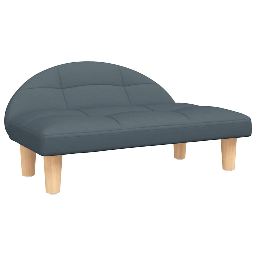 Hundebett Creme 70x52x30 cm Stoff