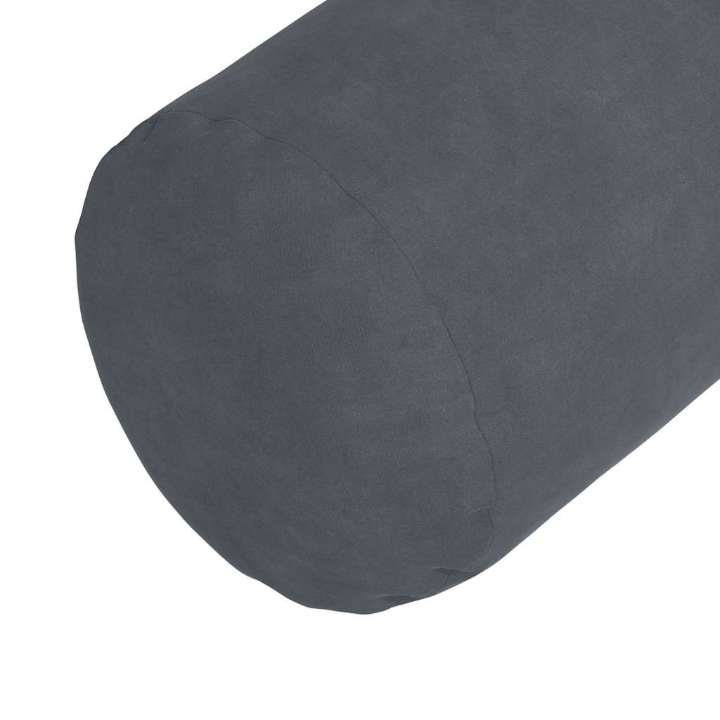 Bolsterkissen 2 Stück Blau Ø 15 x 40 cm Cordstoff